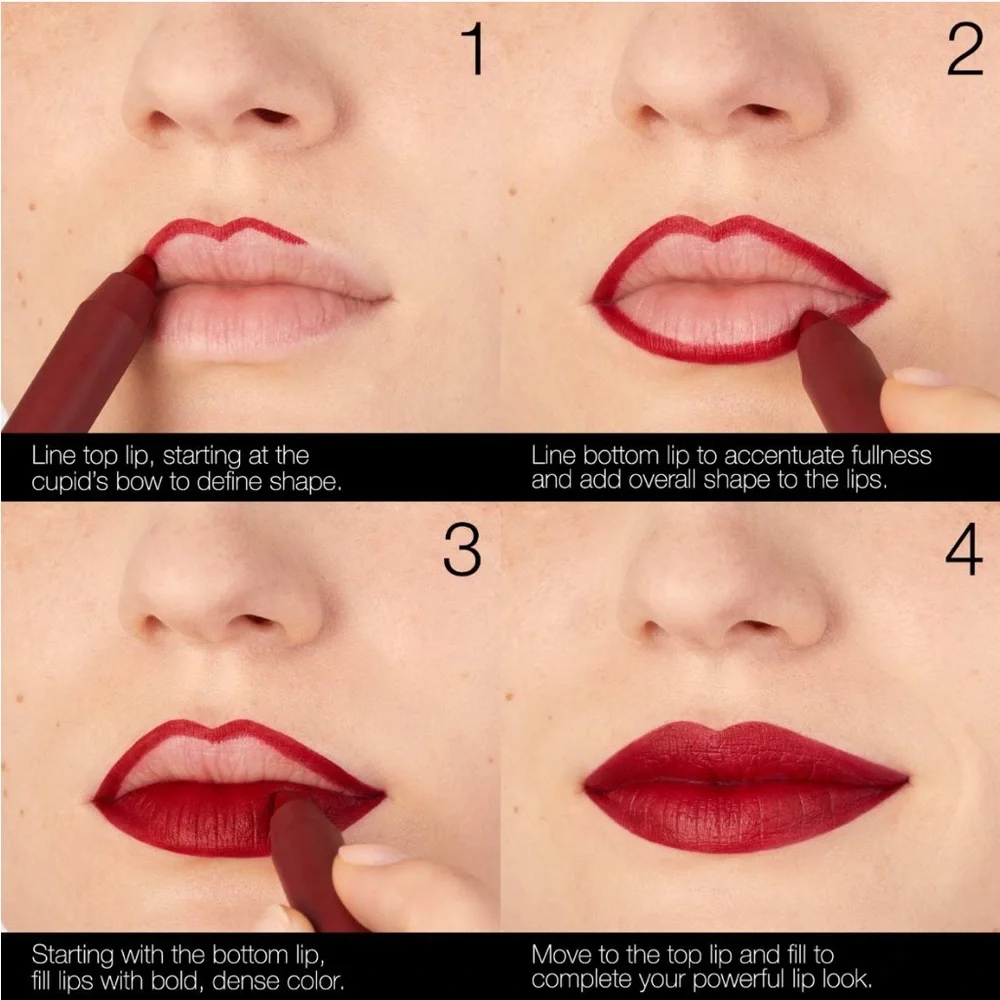 NARS💄Powermatte High Intensity Long Lasting Lip Pencil Mini in 180 Walkyrie NIB